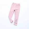2018 Детская одежда красочные детские штаны и брюки для девочек розовая узкие брюки с милый животных дизайн брюки 
